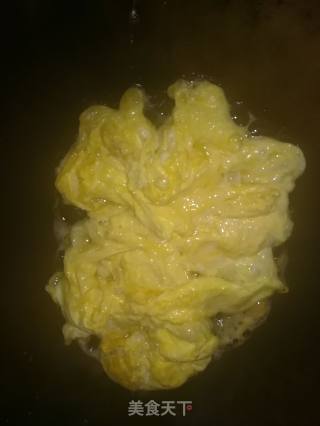 Scrambled Eggs with Leek recipe