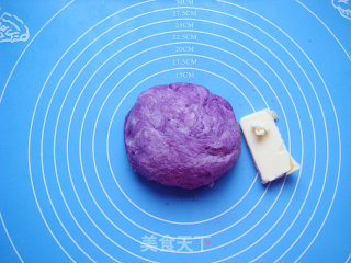 Purple Sweet Potato Walnut Bread recipe