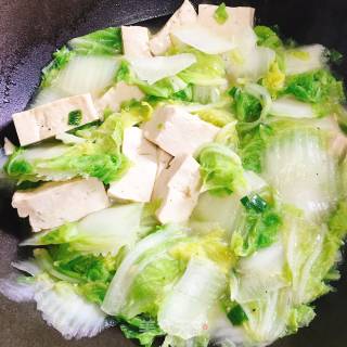Chinese Cabbage Tofu recipe