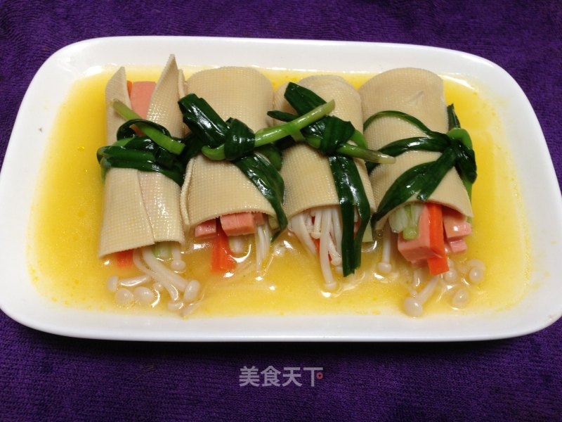 [shi Yunsheng Thick and Mellow Soup] Trial Report-thousands of Colored Vegetable Rolls recipe