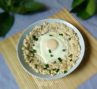 Steamed Eggs with Tofu and Minced Pork recipe