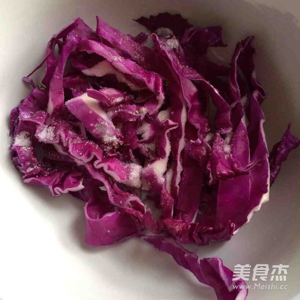 Purple Cabbage Salad recipe