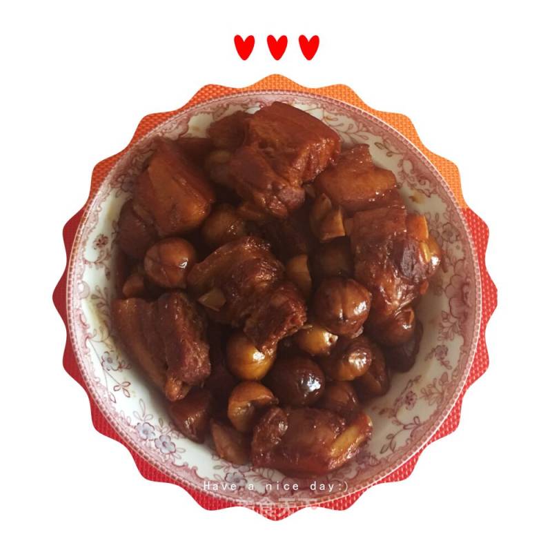 Braised Pork with Chestnut recipe