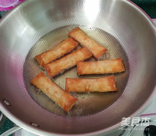 Golden Manliang-chinese Leek and Pork Spring Rolls recipe