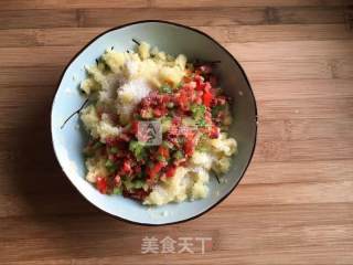 Cheese Baked Mashed Potatoes recipe