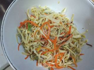 Dried Tofu with Bean Sprouts recipe