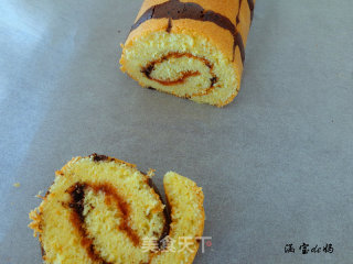 #aca Da600厨机# Trial of Chiba Pattern Cake Roll recipe