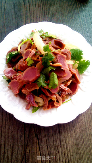 Marinated Chicken Gizzards with Onion recipe