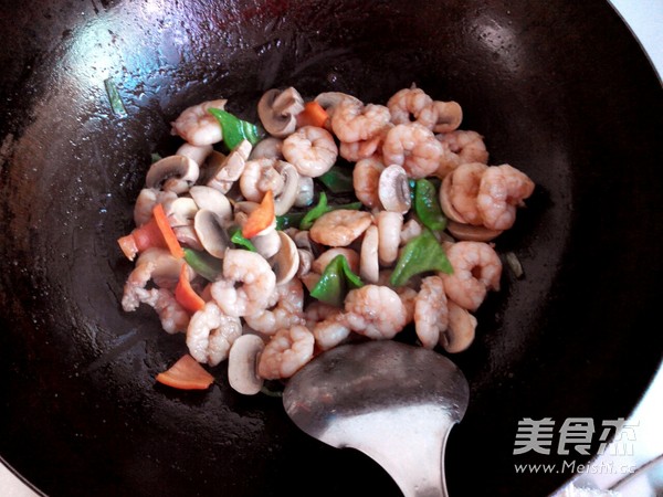 Tricholoma Shrimp recipe