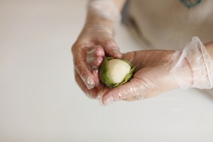 Healthy Green Juice Mooncake recipe