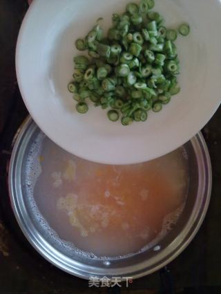 Tomato Carrot Egg Congee recipe