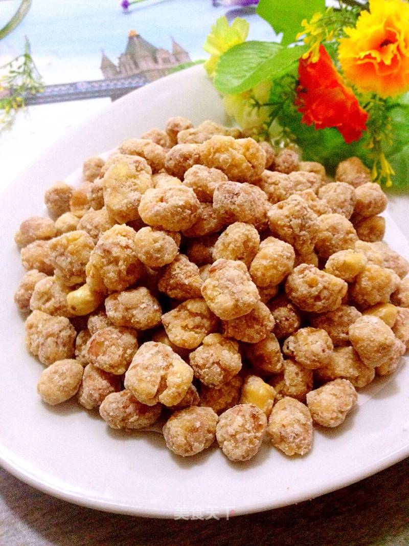 Peanuts with Milk Frosting recipe