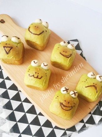 Squeeze Buns-mung Bean Frog Emoji Pack