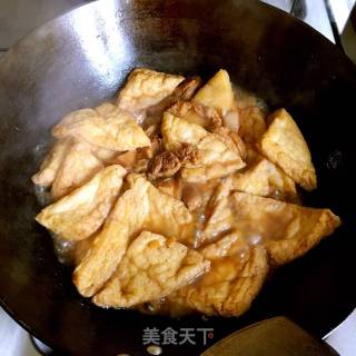 Braised Pork with Tofu in Oil recipe