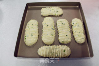 #trust之美#favourite Nutritious Breakfast-scallion Cheese Bread Sticks recipe