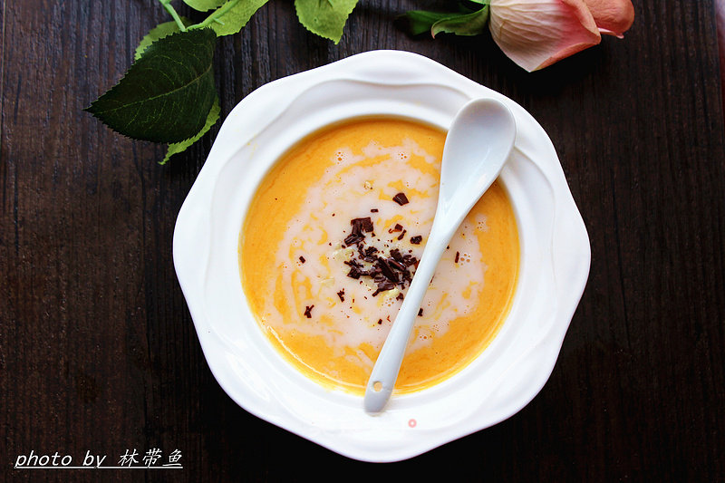 Coconut Pumpkin Sweet Soup recipe