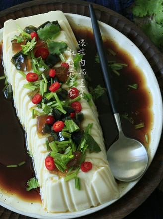 Cold Tofu with Internal Fat recipe