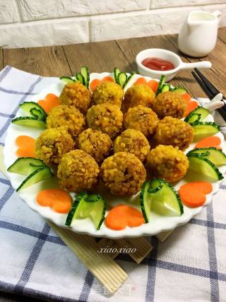 #trust之美# Crispy Small Meatballs recipe