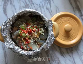 [shandong] Grilled Shrimp with Garlic Vermicelli recipe