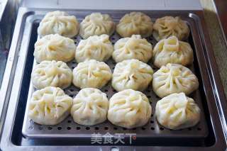 Horn Melon and Egg Stuffed Buns recipe