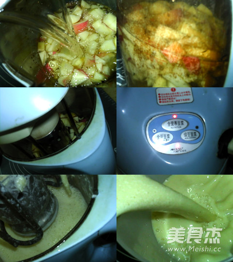 Apple Cabbage Soy Milk recipe
