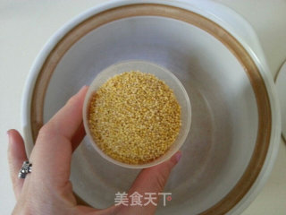 Soothe The Nerves and Nourish The Kidney Chestnut Millet Porridge recipe
