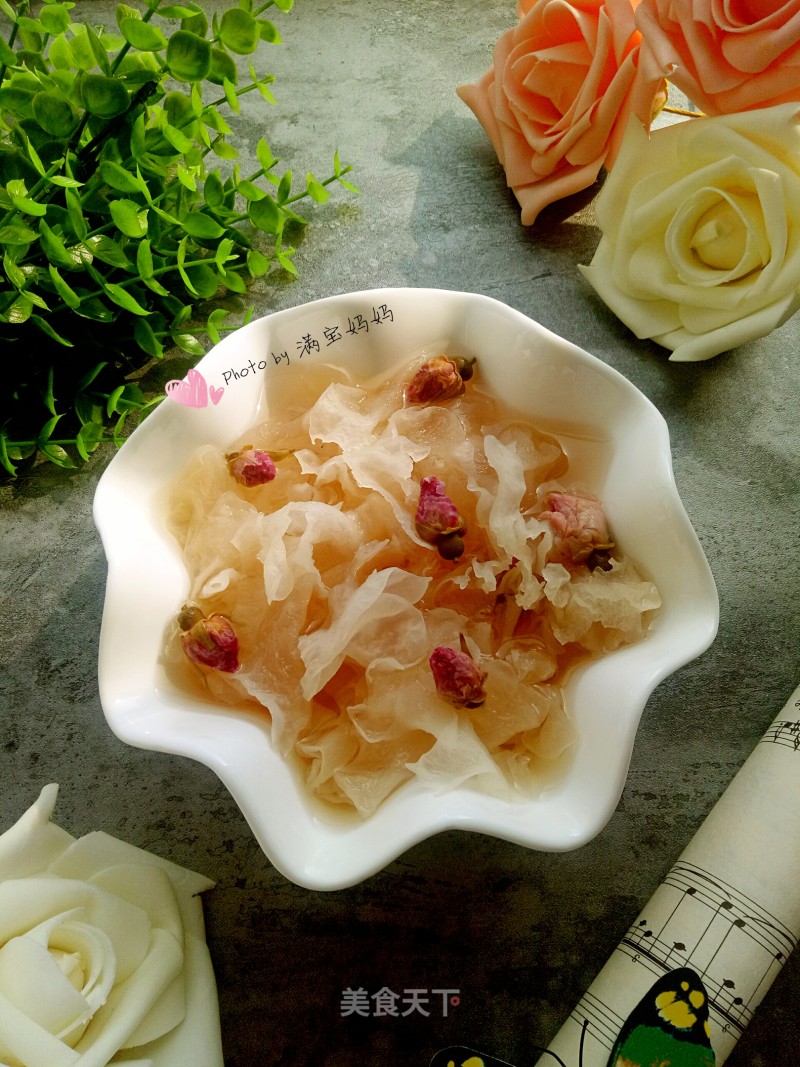 Rose Tremella Soup recipe