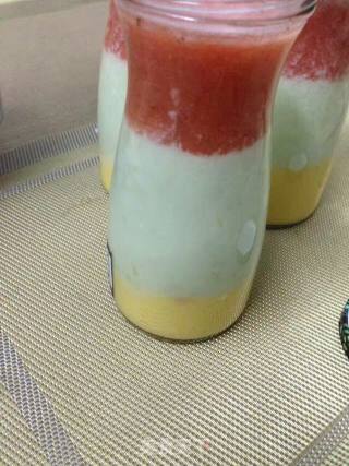 Rainbow Yogurt Juice recipe