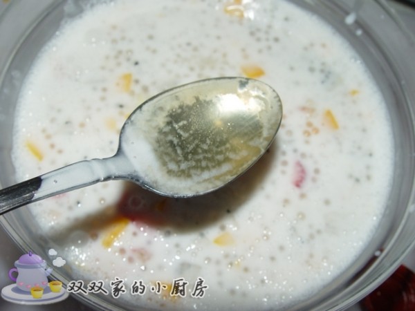 Coconut Milk Sago Fruit Fish recipe