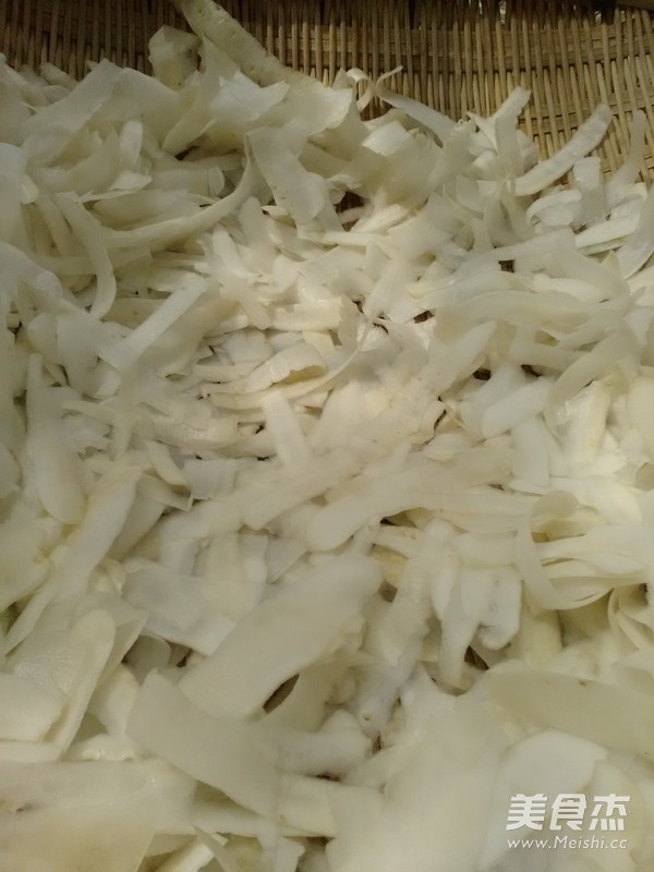 Dried Radish recipe