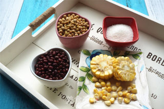 Corn Red Bean Soy Milk recipe