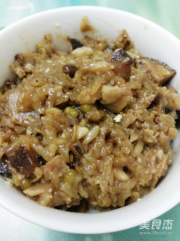 Braised Glutinous Rice recipe