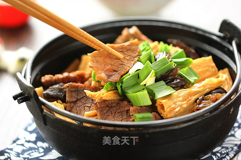 Beef Yuba Casserole recipe