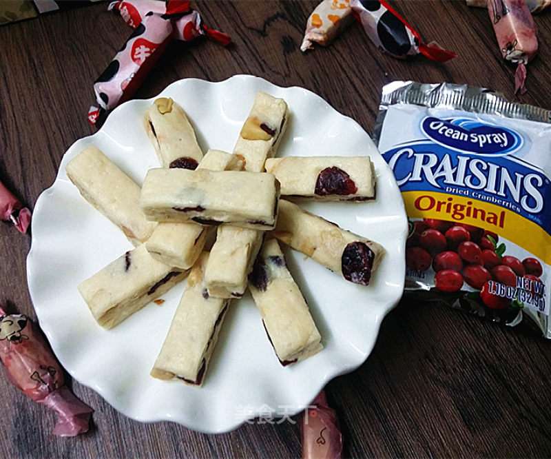 Coconut Flour Cranberry Nougat recipe