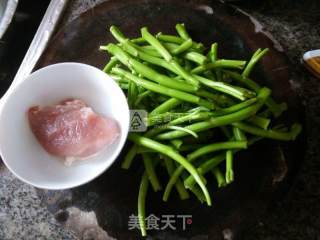 Stir-fried Minced Pork with Tong Cai Geng recipe