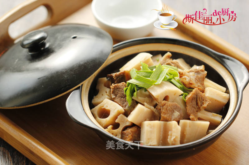 Beef Braised Lotus Root