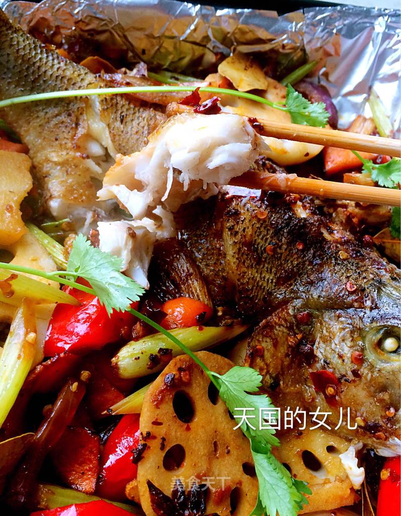 Tin Foil Sea Bass recipe