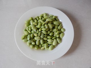 Edamame Mixed with Kelp Shreds recipe