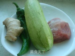 Zucchini Fried Pork recipe