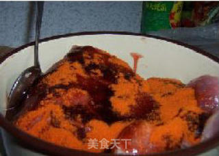 Barbecued Pork with Honey Sauce recipe