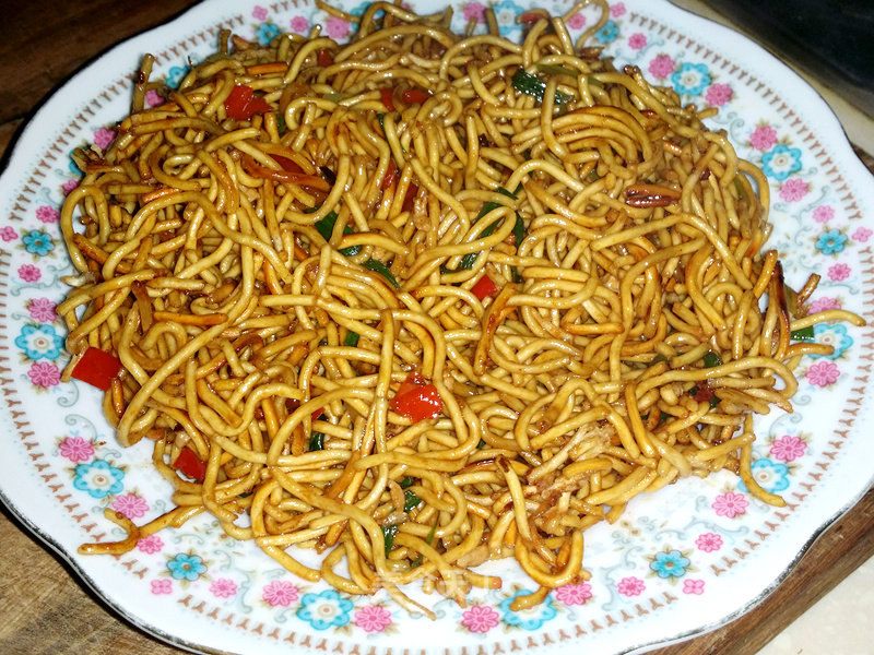 Dry Fried Noodles recipe