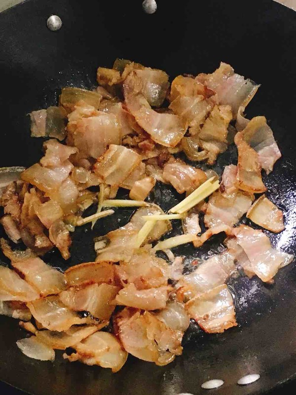 Celery Stir-fried Bacon recipe