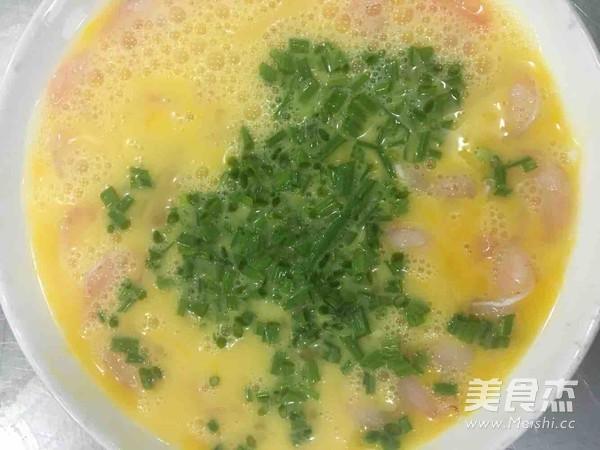 Shrimp Run Egg recipe