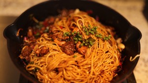 [more Than Addiction] Shuangjiao Chicken Lo Noodles recipe