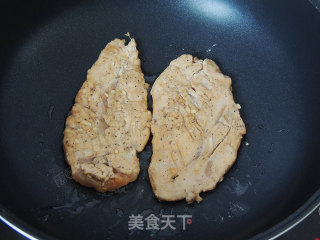 Fried Chicken Breast and Chestnut Rice recipe