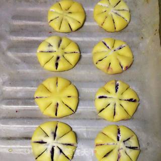 Glutinous Rice and Purple Potato Cake recipe