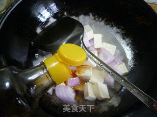 Fried Tofu with Onions recipe