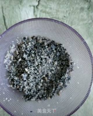 Peanut and Black Sesame Gnocchi recipe