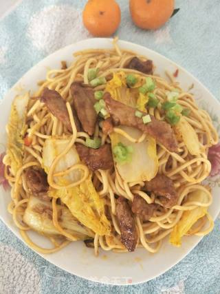 Fried Noodles with Lean Pork recipe