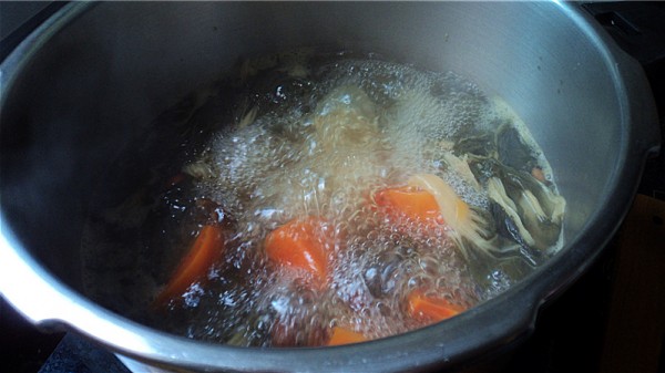 Dried Carrots and Cabbage Soup recipe